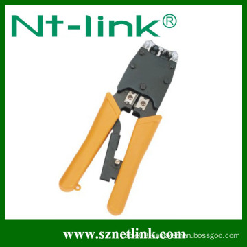 6P+8P without ratchet network cable crimp tool